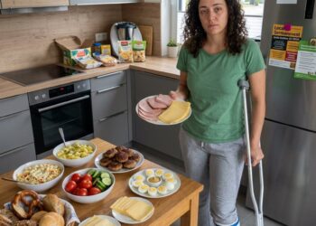 Mein gebrochenes Bein, sein 40. Geburtstag und das Urteil meiner Schwiegermutter