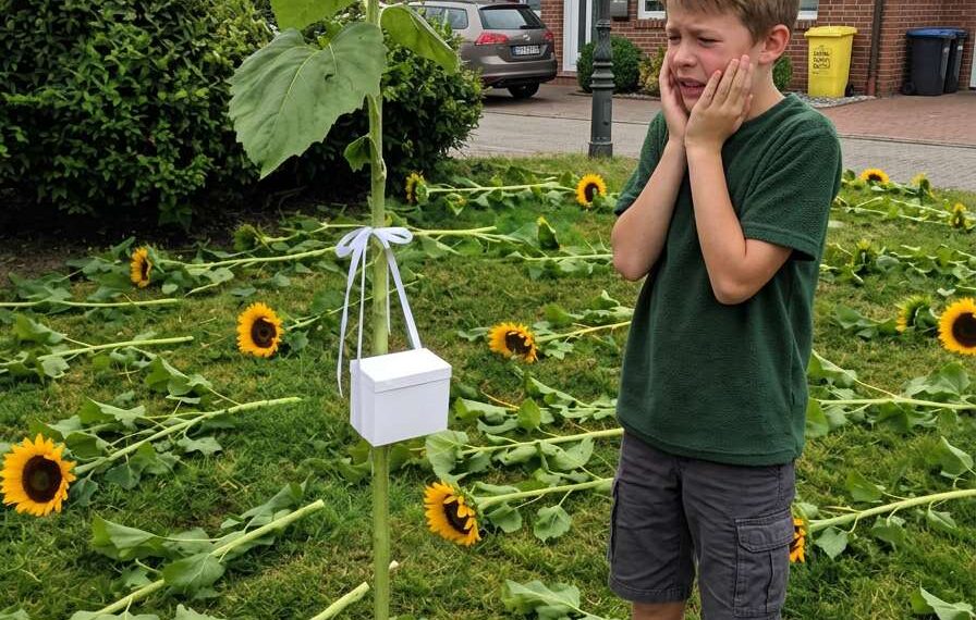 Die letzte Sonnenblume