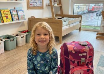 Der rosa Rucksack