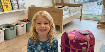 Der rosa Rucksack