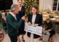 Der 5-Millionen-Scheck