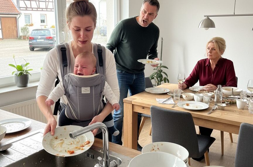 Vor dem Nachtisch kommt die Abrechnung: Wie eine Mutter ihre Tochter aus den Fesseln der Unterdrückung befreite und das Familienerbe rettete