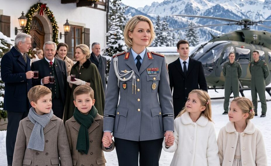 ER ERWARTETE MICH ALLEIN – DOCH ICH KAM MIT UNSEREN VIER KINDERN IM MILITÄRHUBSCHRAUBER