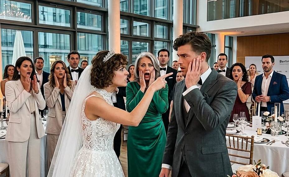 MEIN BRÄUTIGAM SCHLUG MICH AUF UNSERER HOCHZEIT – WEIL ICH SEINER MUTTER NICHT GEHORCHTE