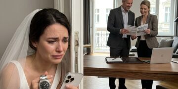 Drei Stunden vor dem Ja-Wort
