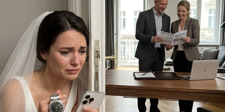 Drei Stunden vor dem Ja-Wort