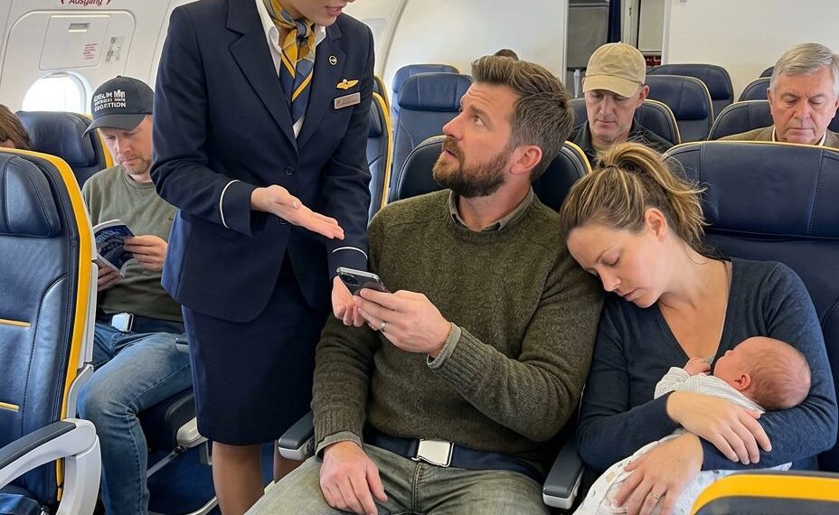 Ein Fremder bat mich im Flugzeug, auf seiner Schulter zu schlafen – doch dann erfuhr ich, wer er wirklich war