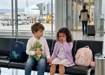 Ich sah, wie eine Frau fünfjährige Zwillinge am Flughafen zurückließ – doch sie ahnte nicht, dass ein Oberst der Bundeswehr alles beobachtete und damit ein unglaubliches Familiengeheimnis aufdeckte.