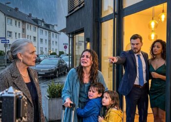 Mein Sohn warf seine Frau und seine Kinder mitten im Gewitter aus dem Haus, damit seine Geliebte einziehen konnte – doch er hatte eine entscheidende Sache vergessen: Das Haus gehörte MIR!