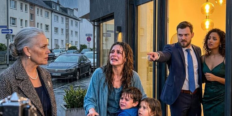 Mein Sohn warf seine Frau und seine Kinder mitten im Gewitter aus dem Haus, damit seine Geliebte einziehen konnte – doch er hatte eine entscheidende Sache vergessen: Das Haus gehörte MIR!