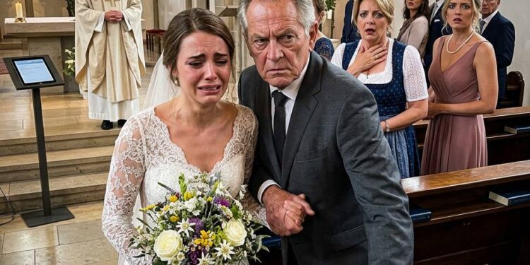 Meine Mutter nannte mich an meinem Hochzeitstag ihren größten Fehler – doch als mein 81-jähriger Opa acht Worte sagte, verstummte die ganze Kirche.