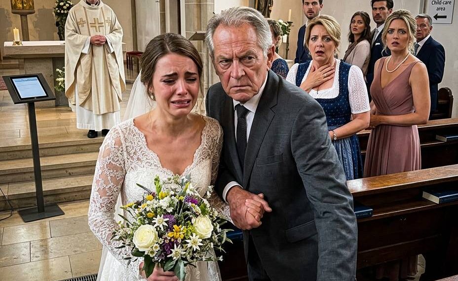 Meine Mutter nannte mich an meinem Hochzeitstag ihren größten Fehler – doch als mein 81-jähriger Opa acht Worte sagte, verstummte die ganze Kirche.