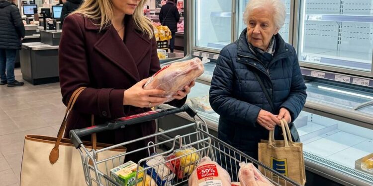 Eine reiche Frau demütigte eine arme Großmutter wegen einer 10-Euro-Pute – doch dann tauchte ihr Schwiegervater auf und änderte alles!